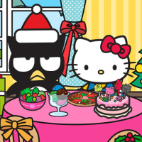 Hello Kitty And Friends Xmas Dinner